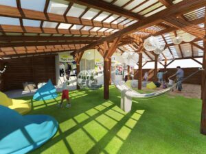 projekt wnetrza szkoły językowej helen doron architekt lublin warszawa