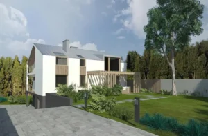 projekt przebudowy domu w bychawie architekt lublin warszawa