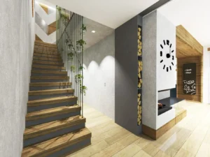 projekt wnętrza domu stylowy eklektyzm architekt lublin warszawa