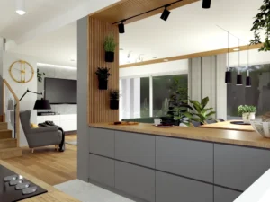 projekt wnętrza domu przytulny minimalizm architekt lublin warszawa
